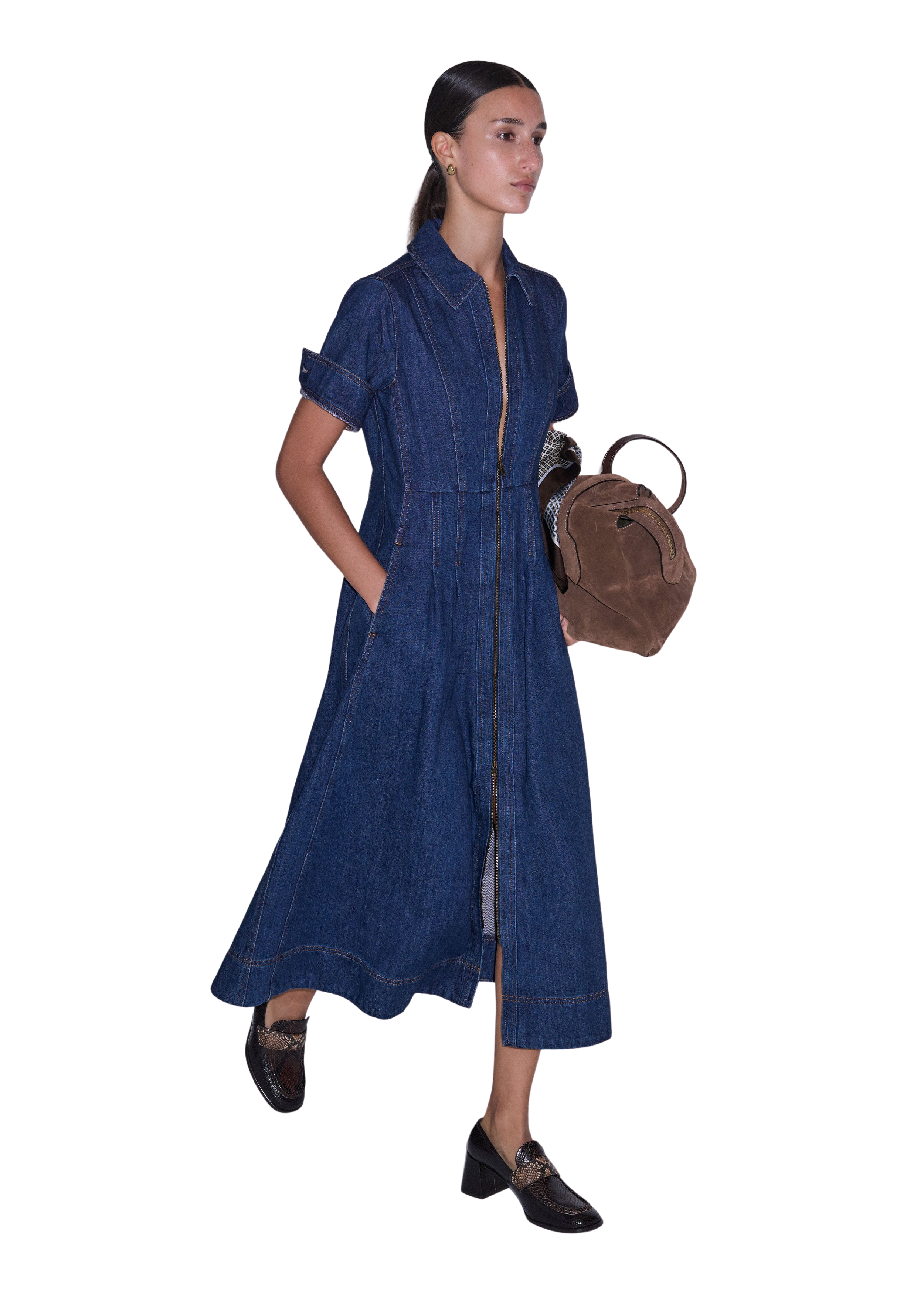 Fit + Flare Midi Dress