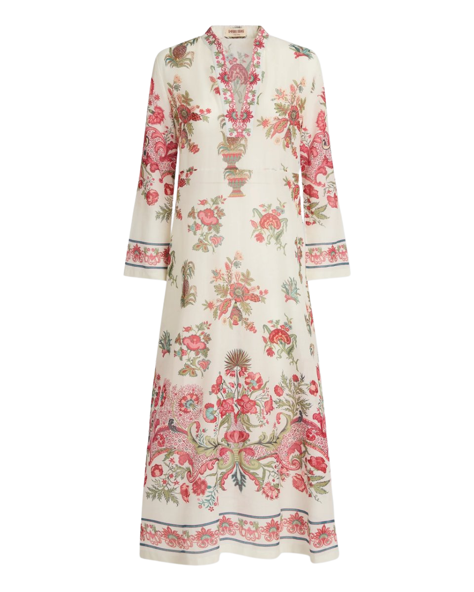 Giada Caftan in Chintz Print