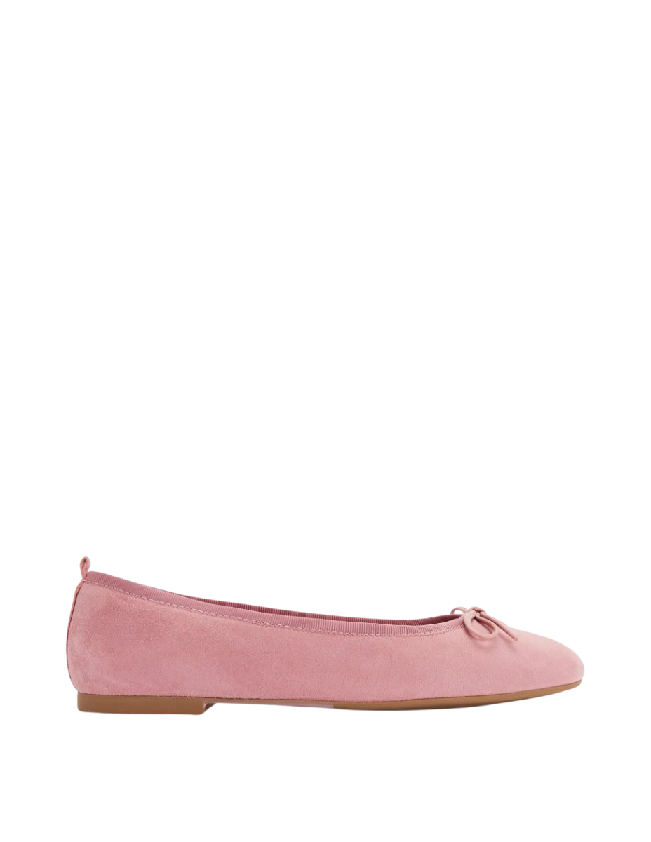 Patti Round Toe Ballet Flats Blush