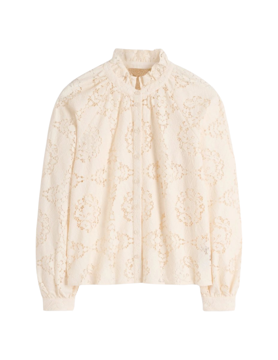 Erica Lace Top Ivory