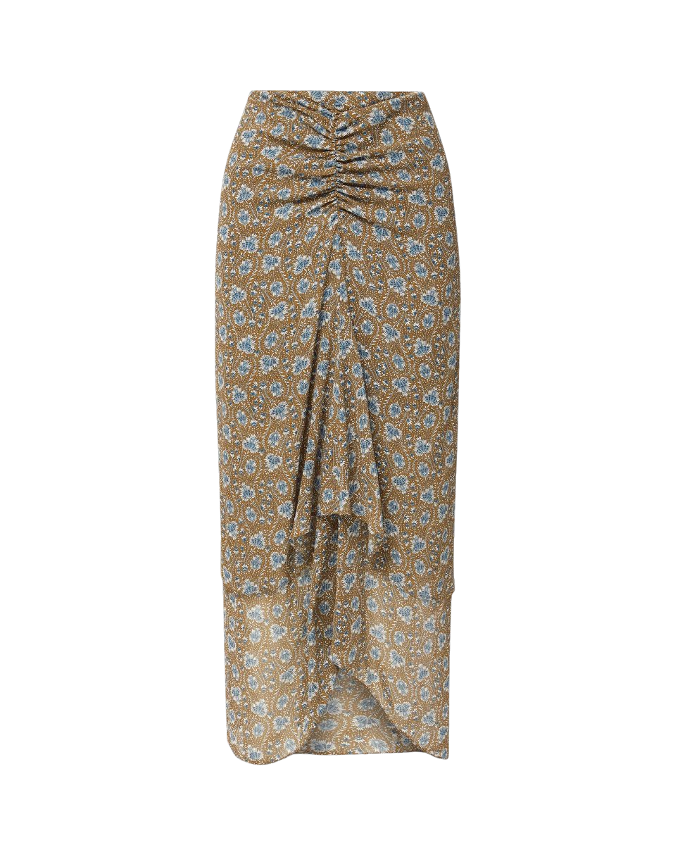 Limani Floral Midi Skirt