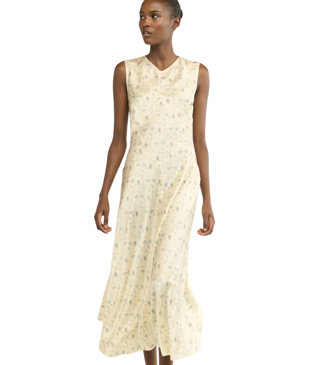 ADELANA DRESS -- CAMELLIA BLOOM