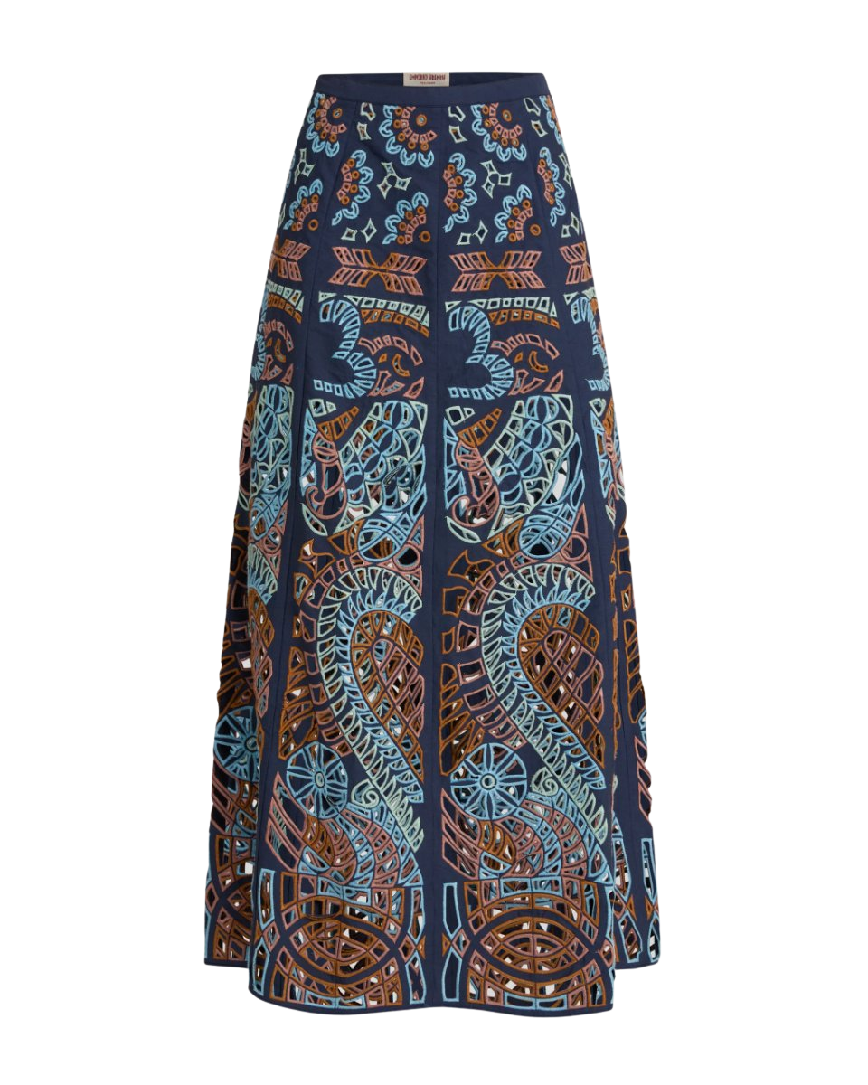 Rita Skirt in Brisé Cutwork