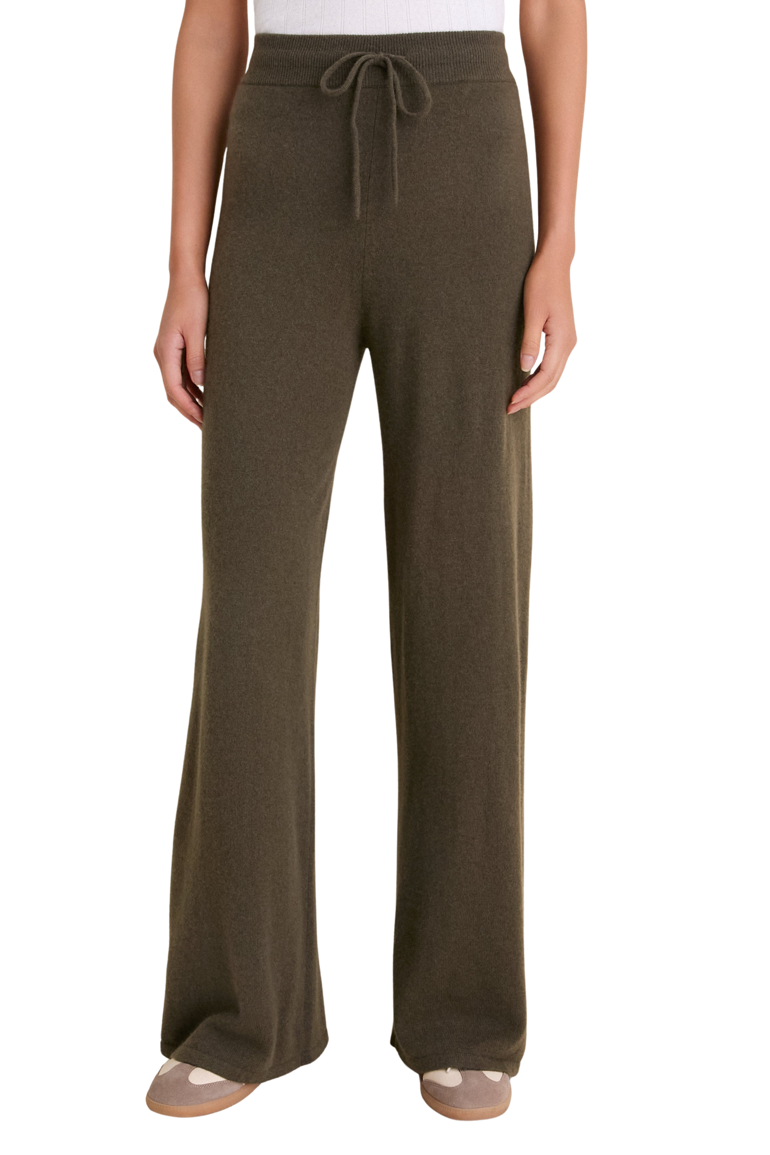 Olive Cashmere Jane Pants