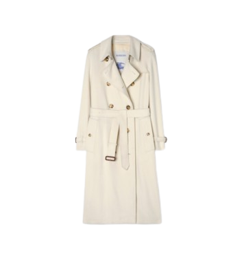 Long Cashmere Kensington Trench Coat