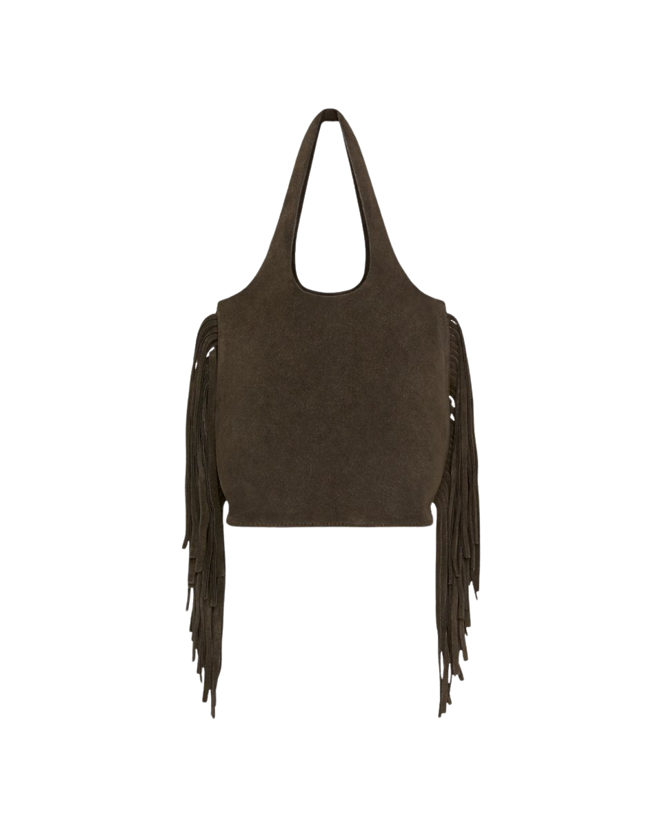 Fringed Paola Bucket Bag
