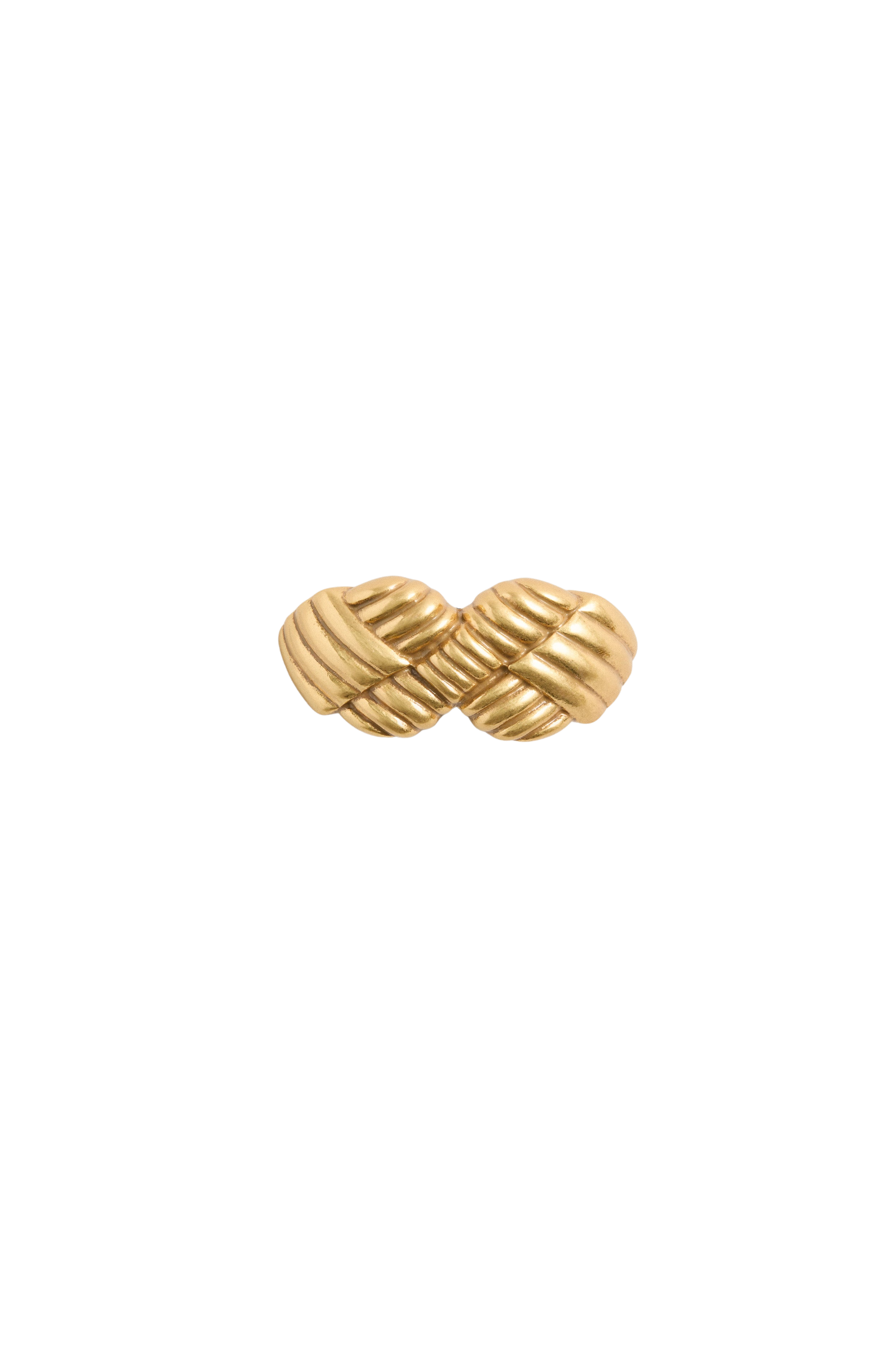 Gold Lattice Hair Tie