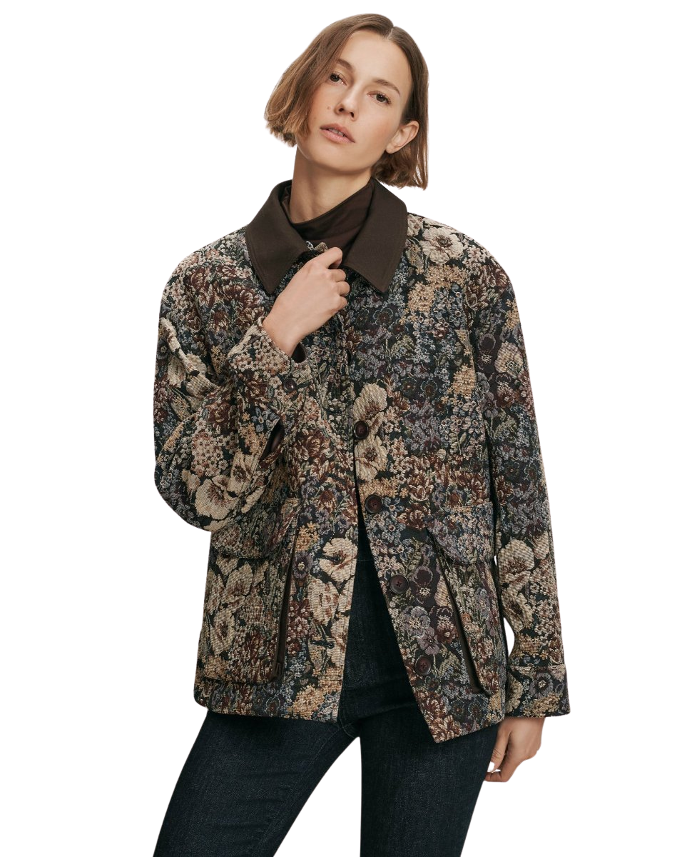 Blake Brocade Coat