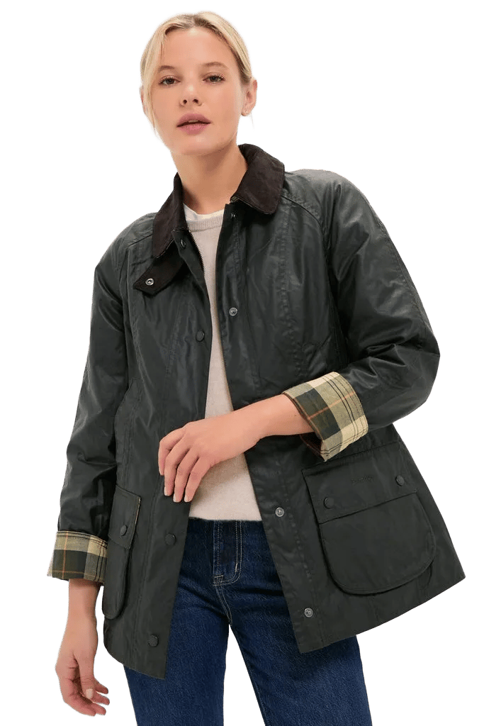 Sage Beadnell Wax Jacket