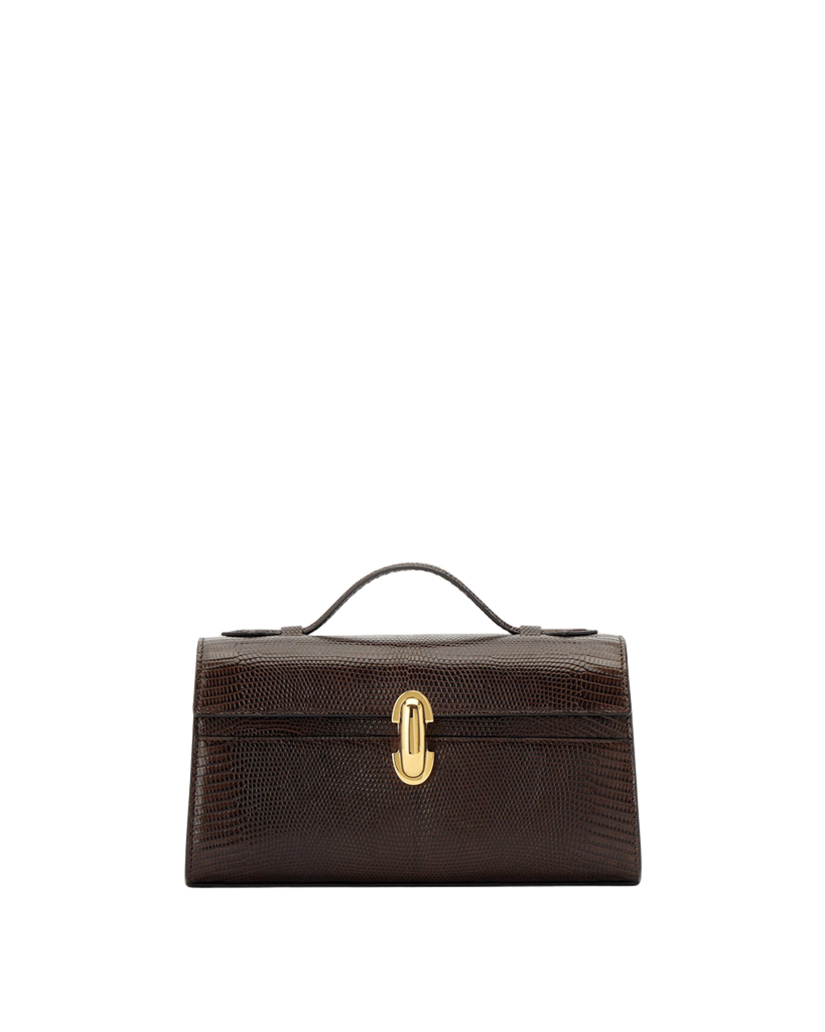 Symmetry Pochette in Lizard