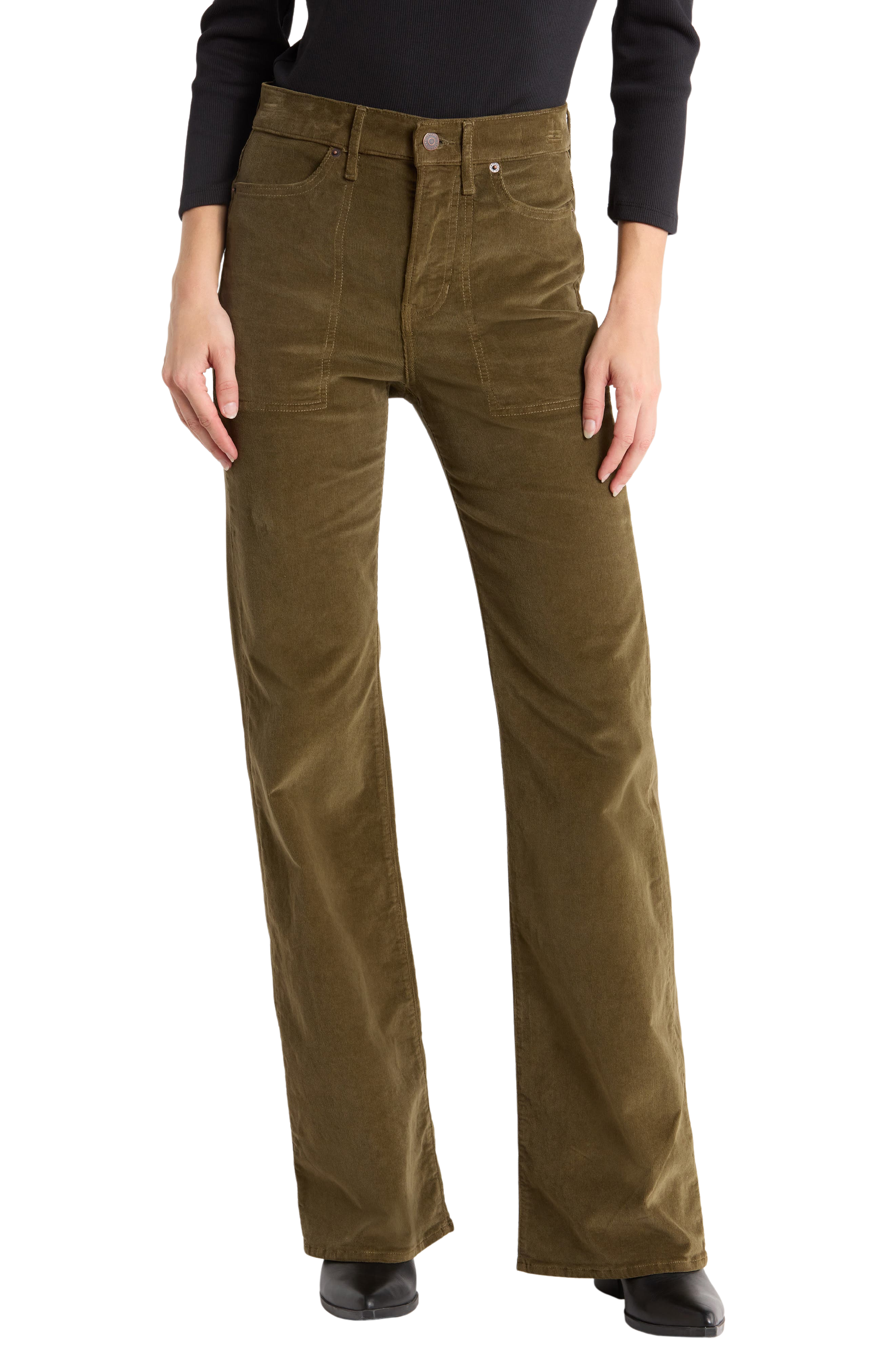 Crosbie High Waist Wide Leg Jeans