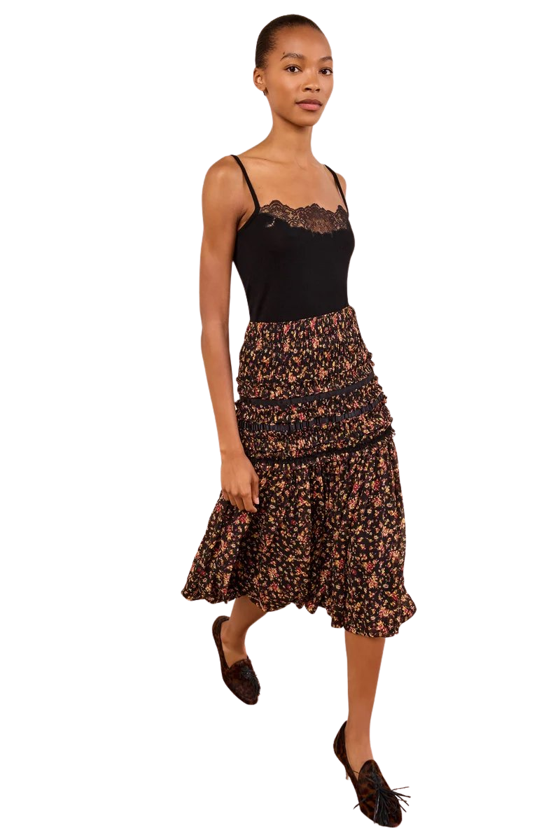 Auden Silk Skirt