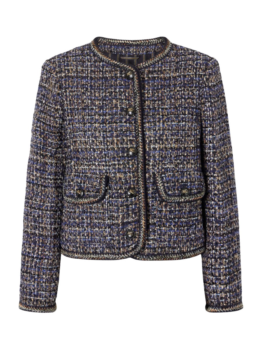 ETRO Tweed woven jacket