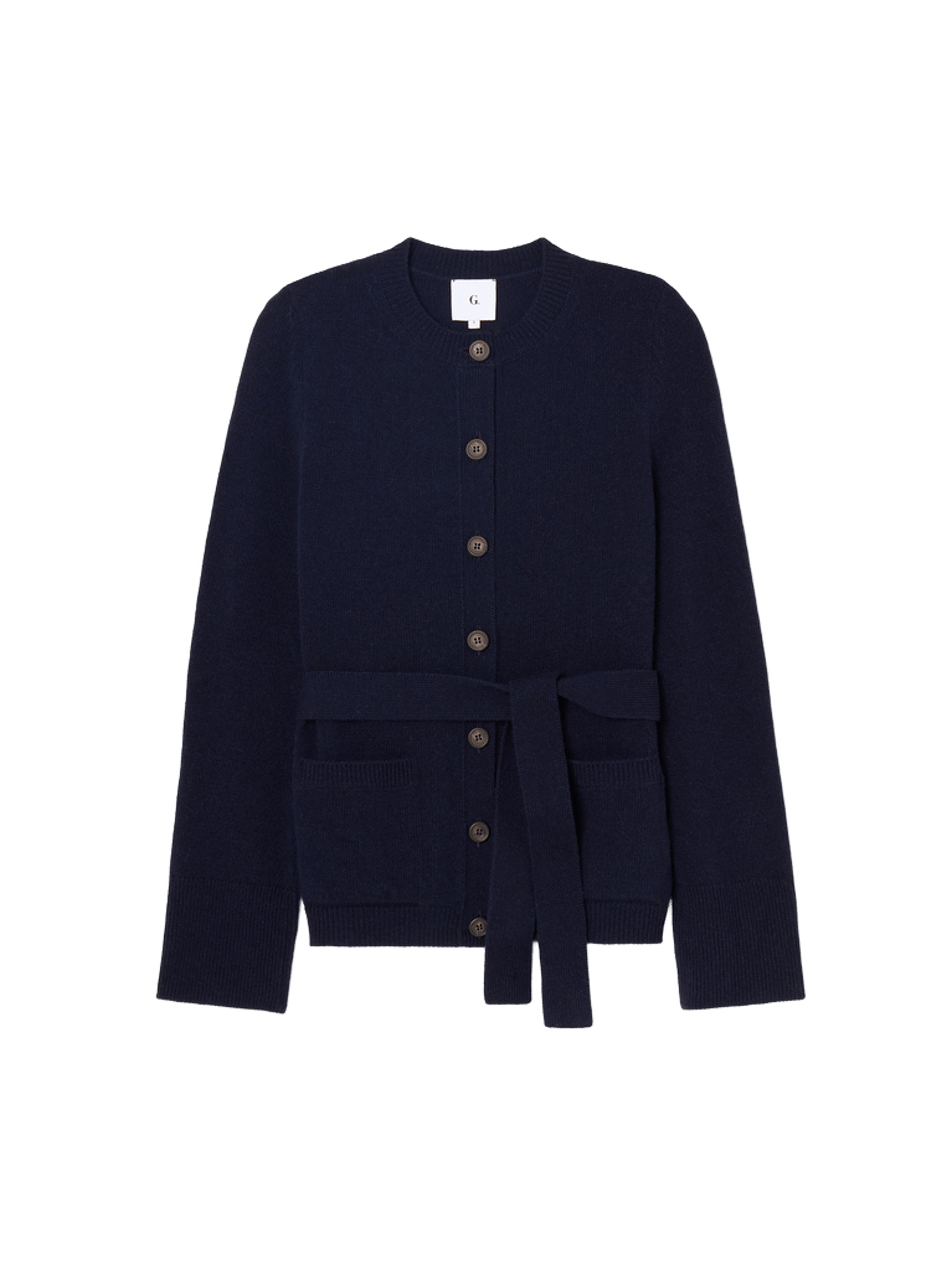 The Slim Belted Cardigan