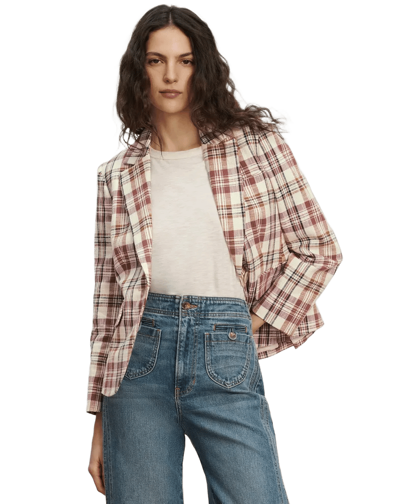 Tyra Plaid Dickey Jacket