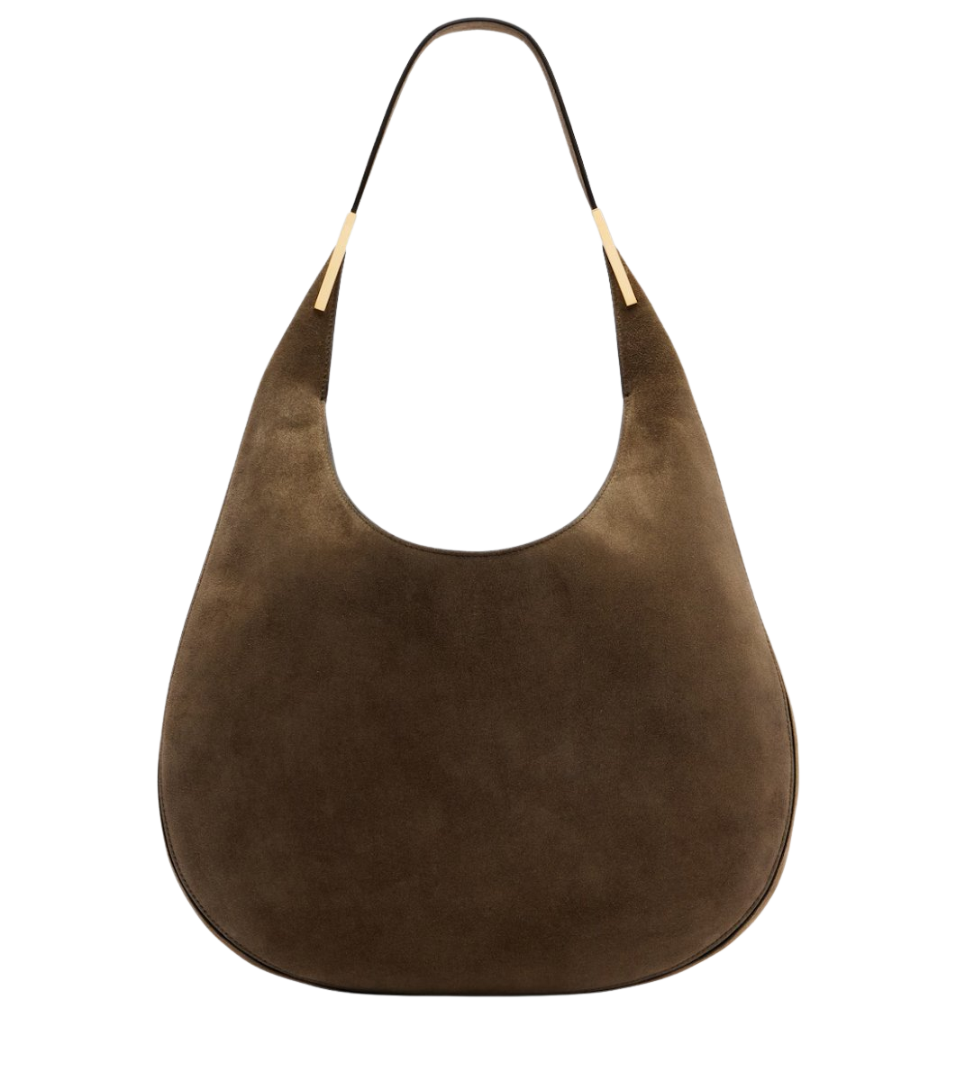 Savette Florence Medium suede shoulder bag