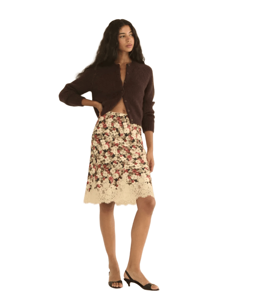 ELOWETTE SKIRT -- WILDFLOWER BRAMBLE