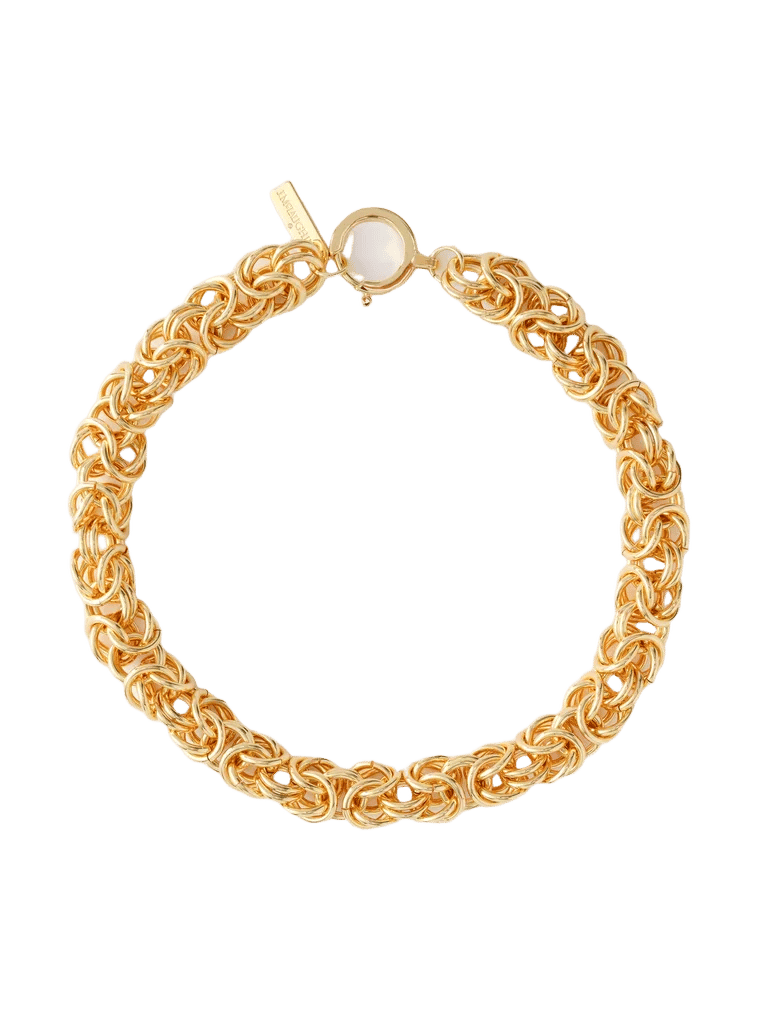 Intertwined Link Chain Necklace