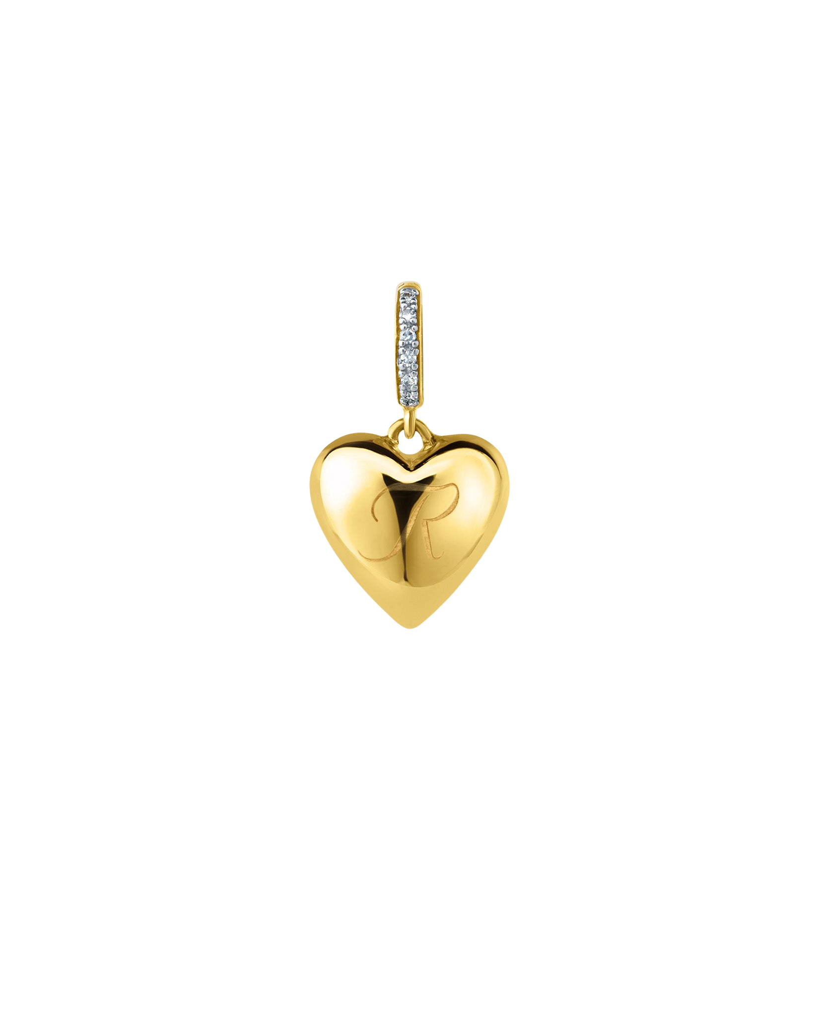 Engravable Heart Charm
