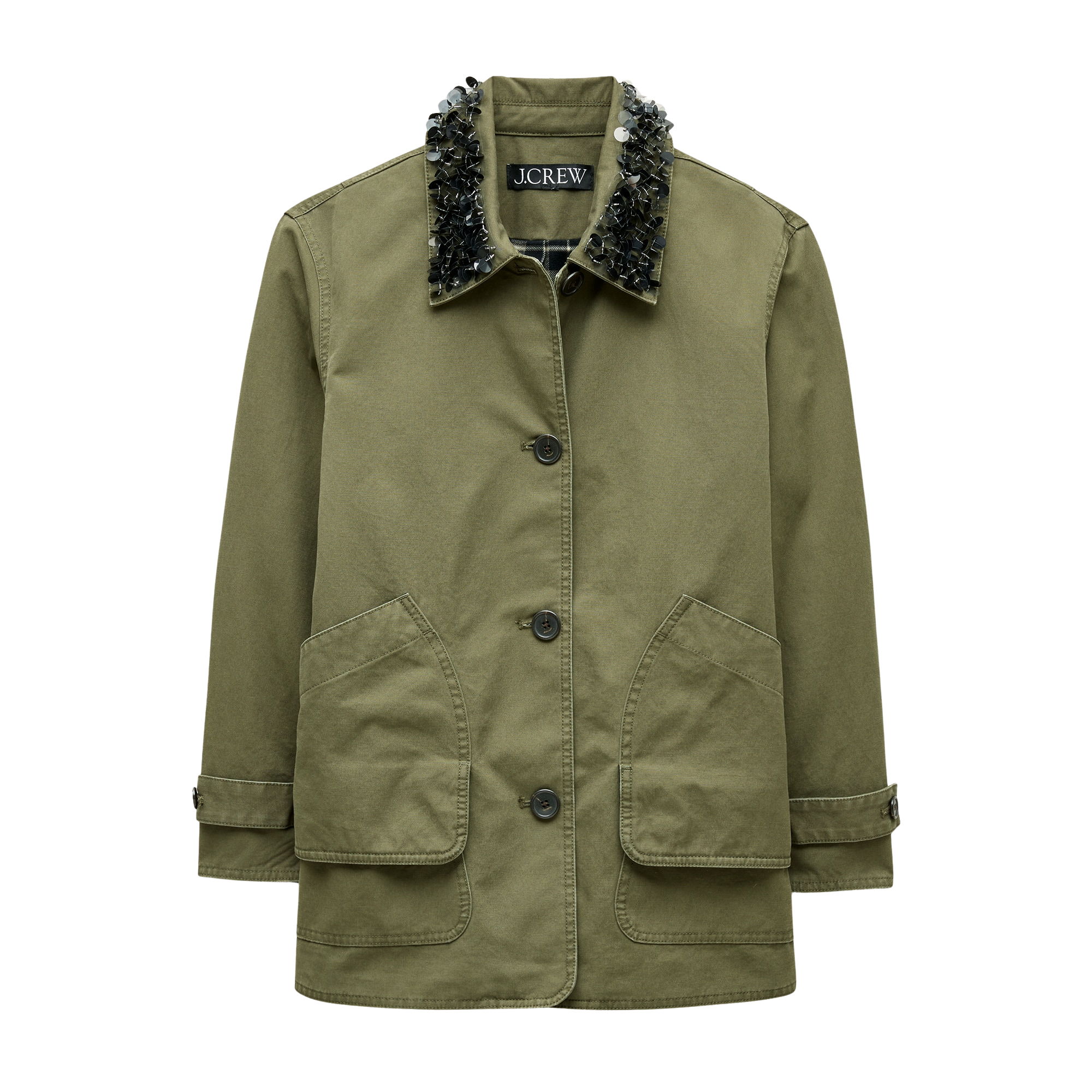 Women's 1983 Barn Jacket with embellished collar