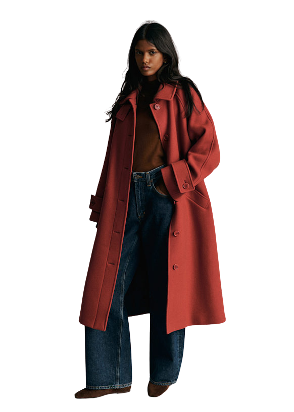 Jonas Coat - Brick