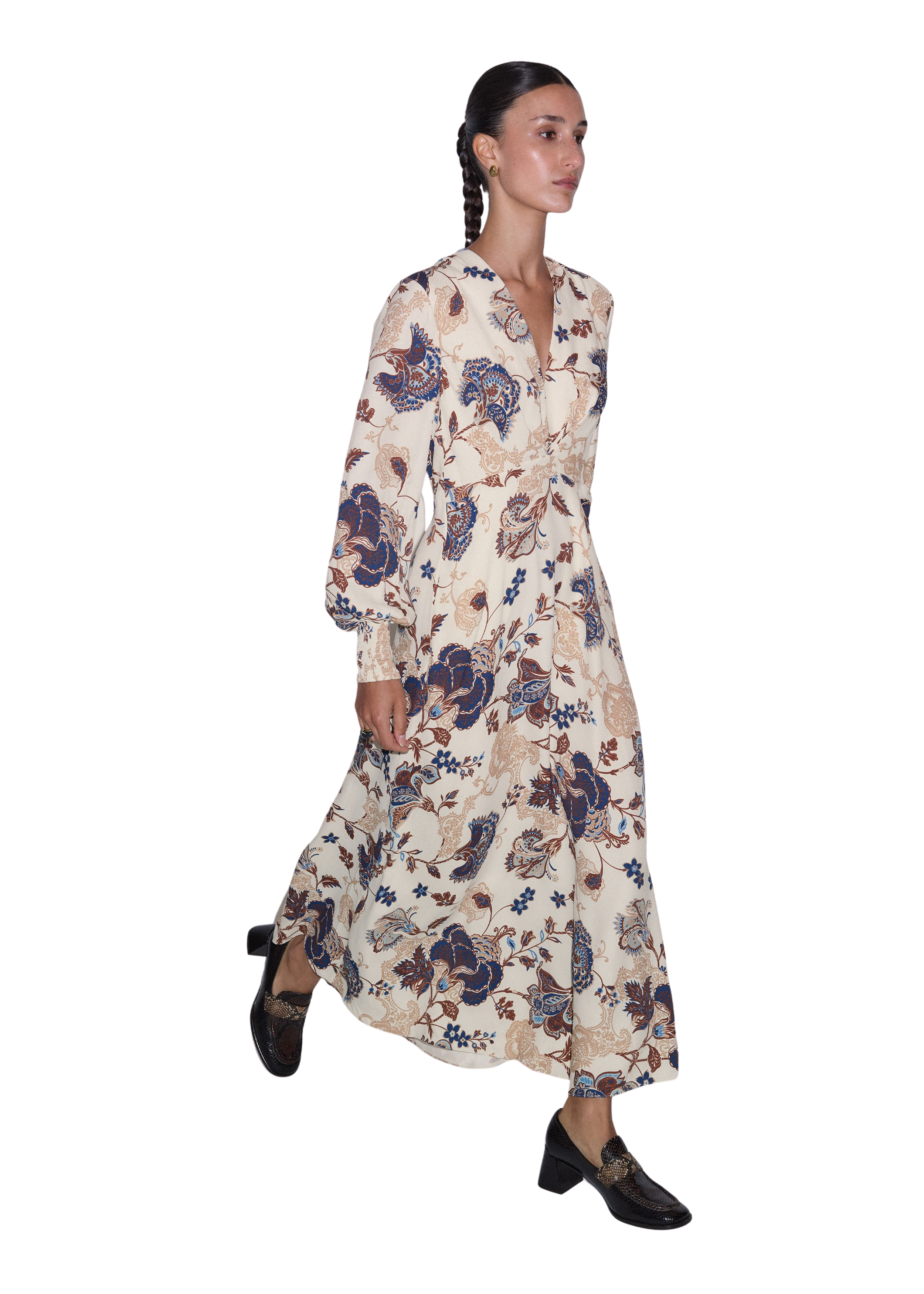 Fit + Flare Maxi Dress
