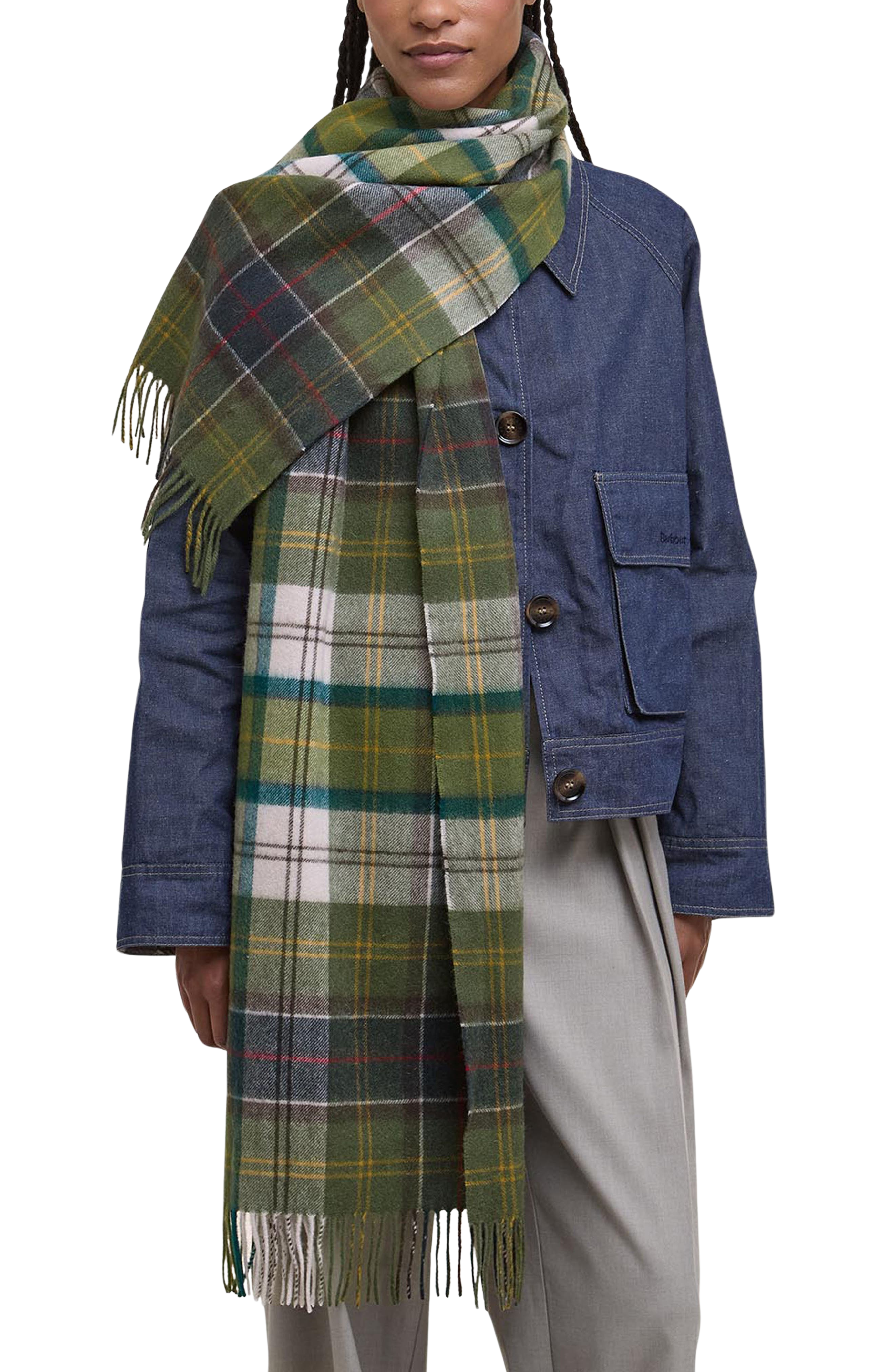 Serena Tartan Lambswool Scarf