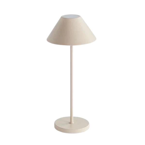 Oxley Tall Cordless LED Lamp, Buff