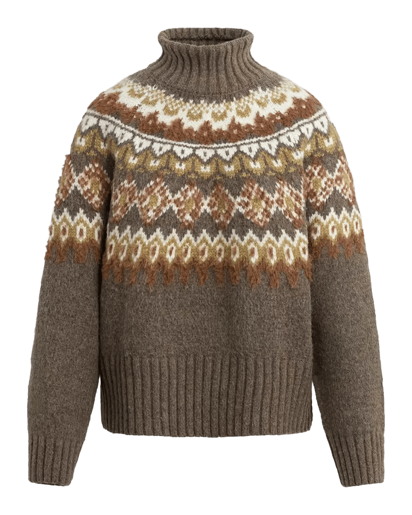 The Elva Fair Isle-Style Sweater
