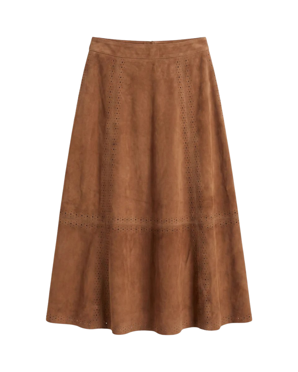 Presley Skirt in Chestnut