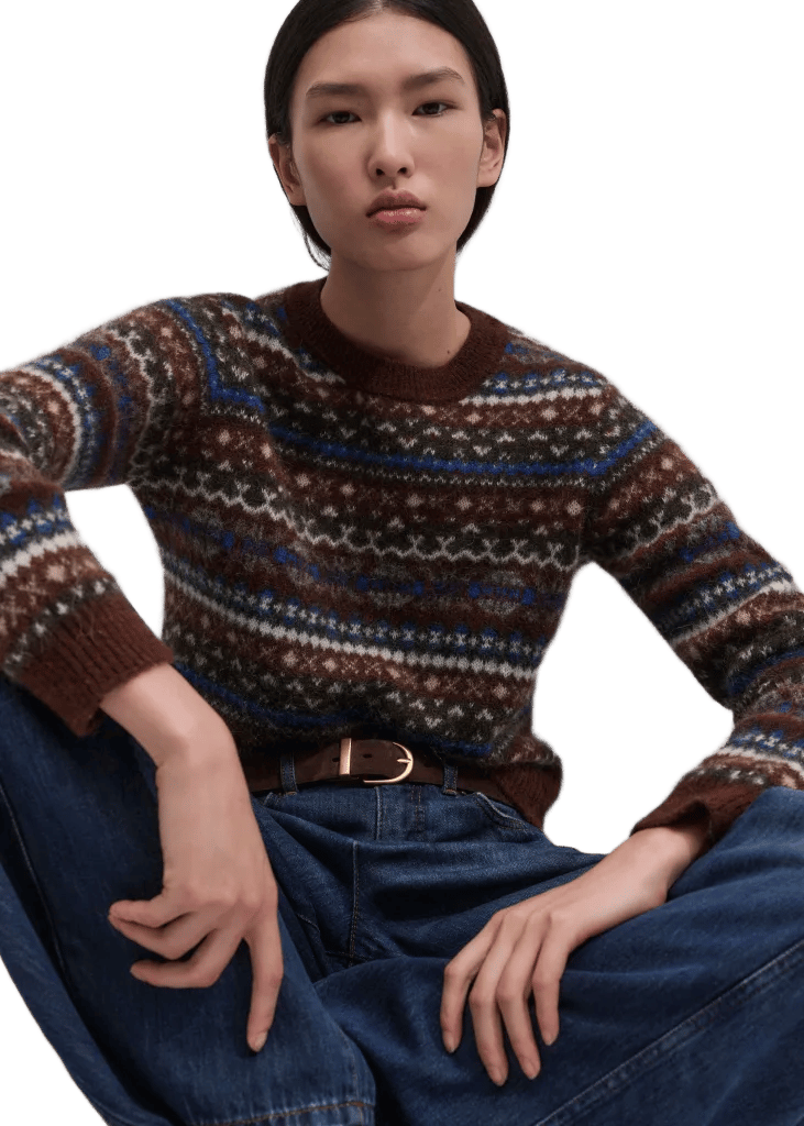 Fair Isle Relaxed Sweater