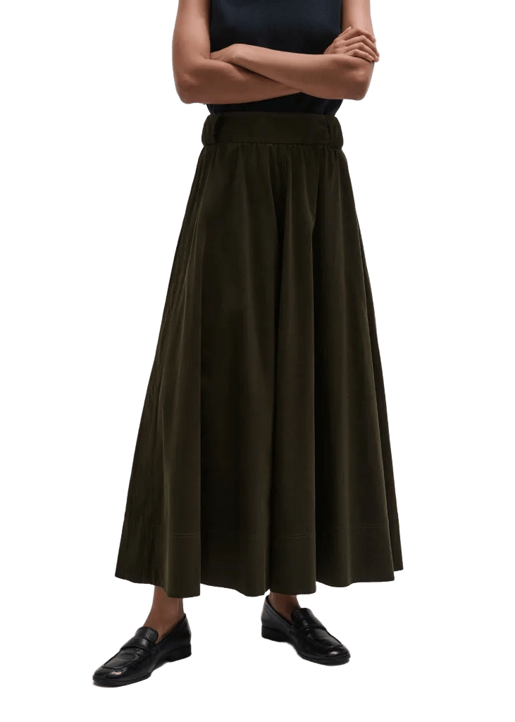 A-Line Maxi Skirt