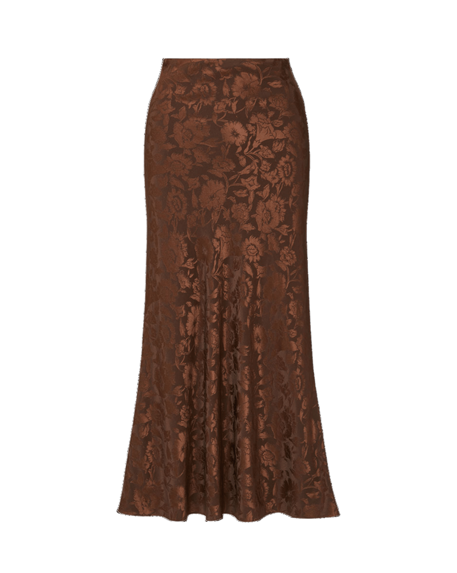 Clover Floral Midi Skirt