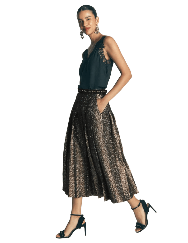 Aya Jacquard Skirt
