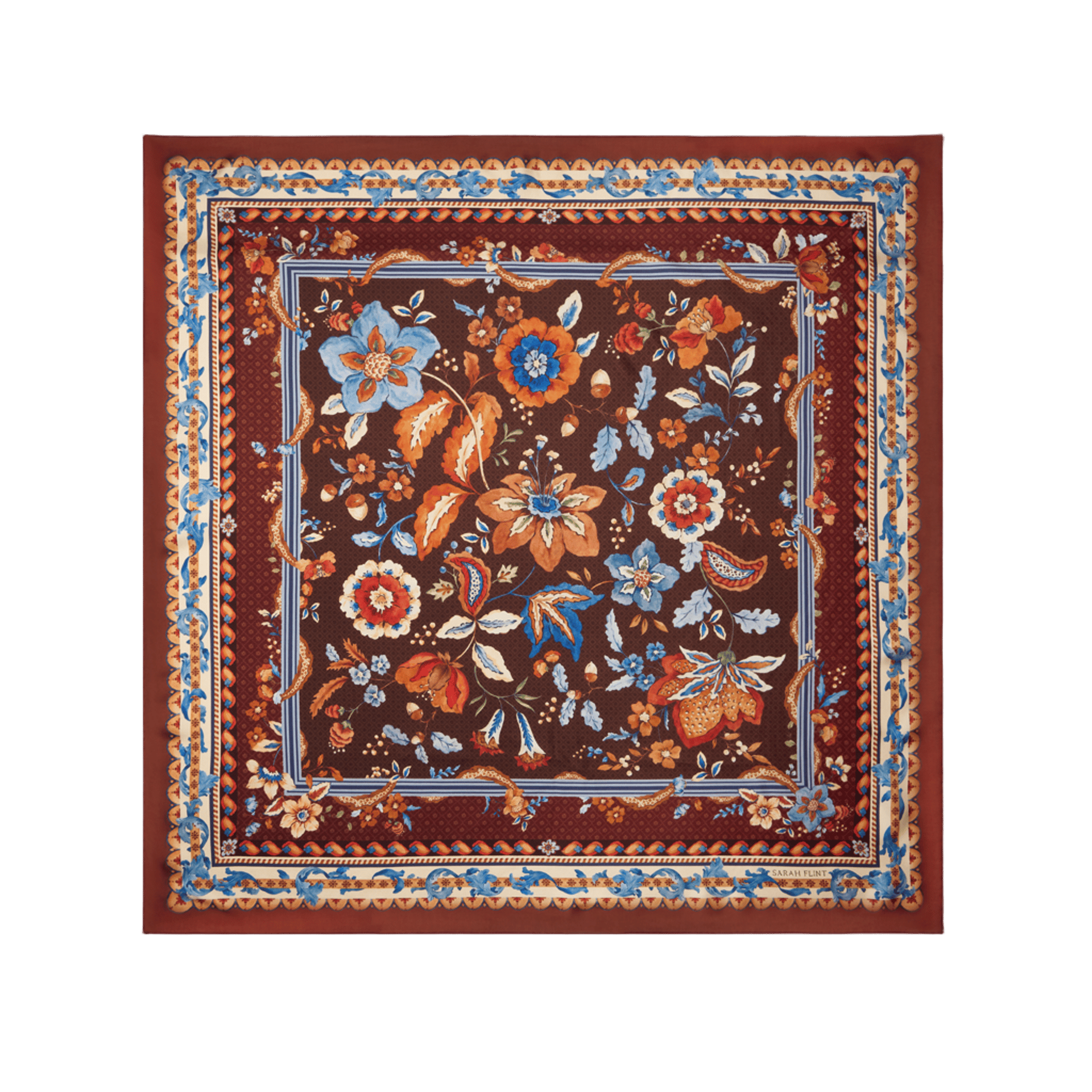 The Dashwood Floral Scarf 140