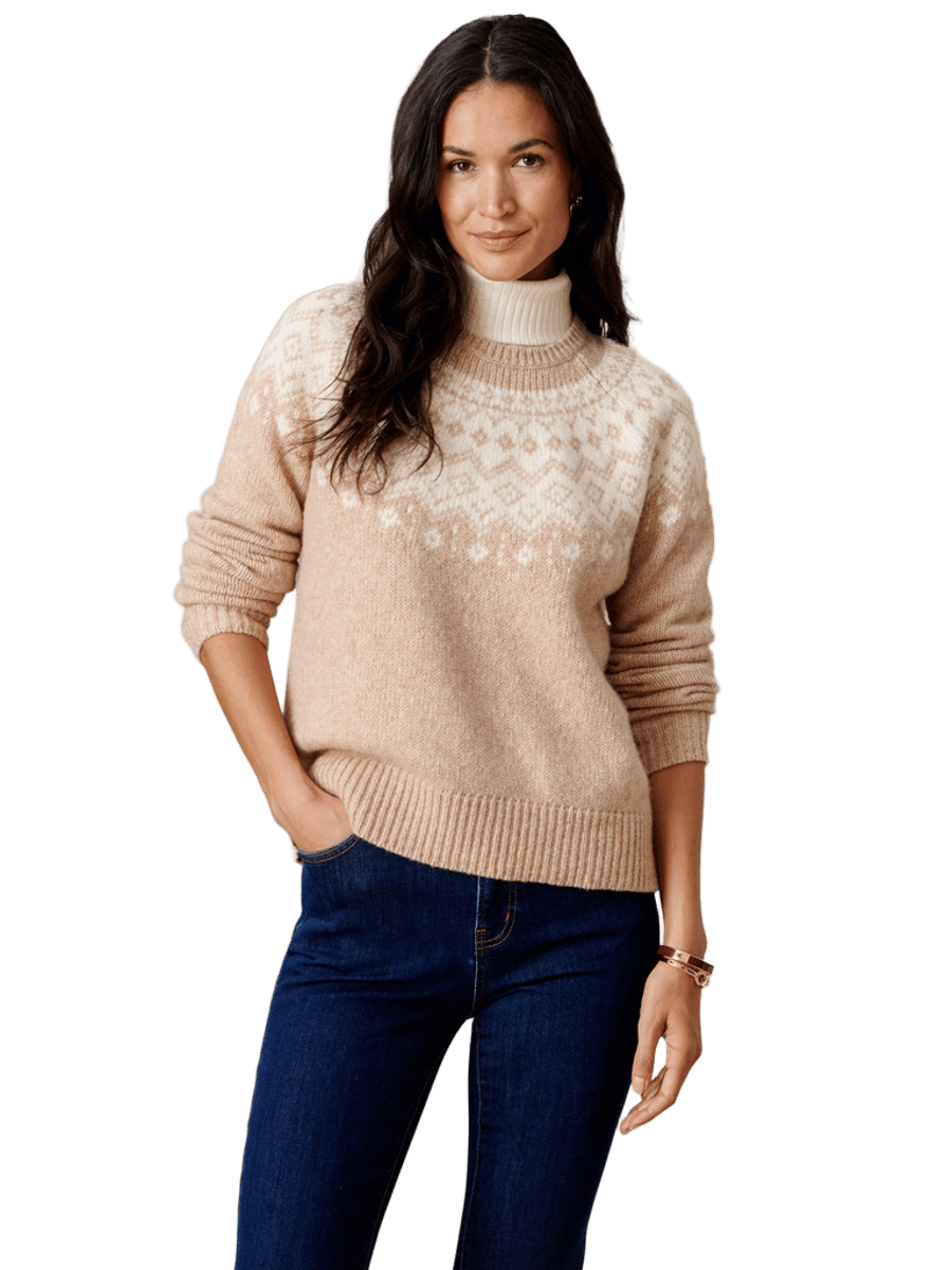 Molly Sweater in Fair Isle