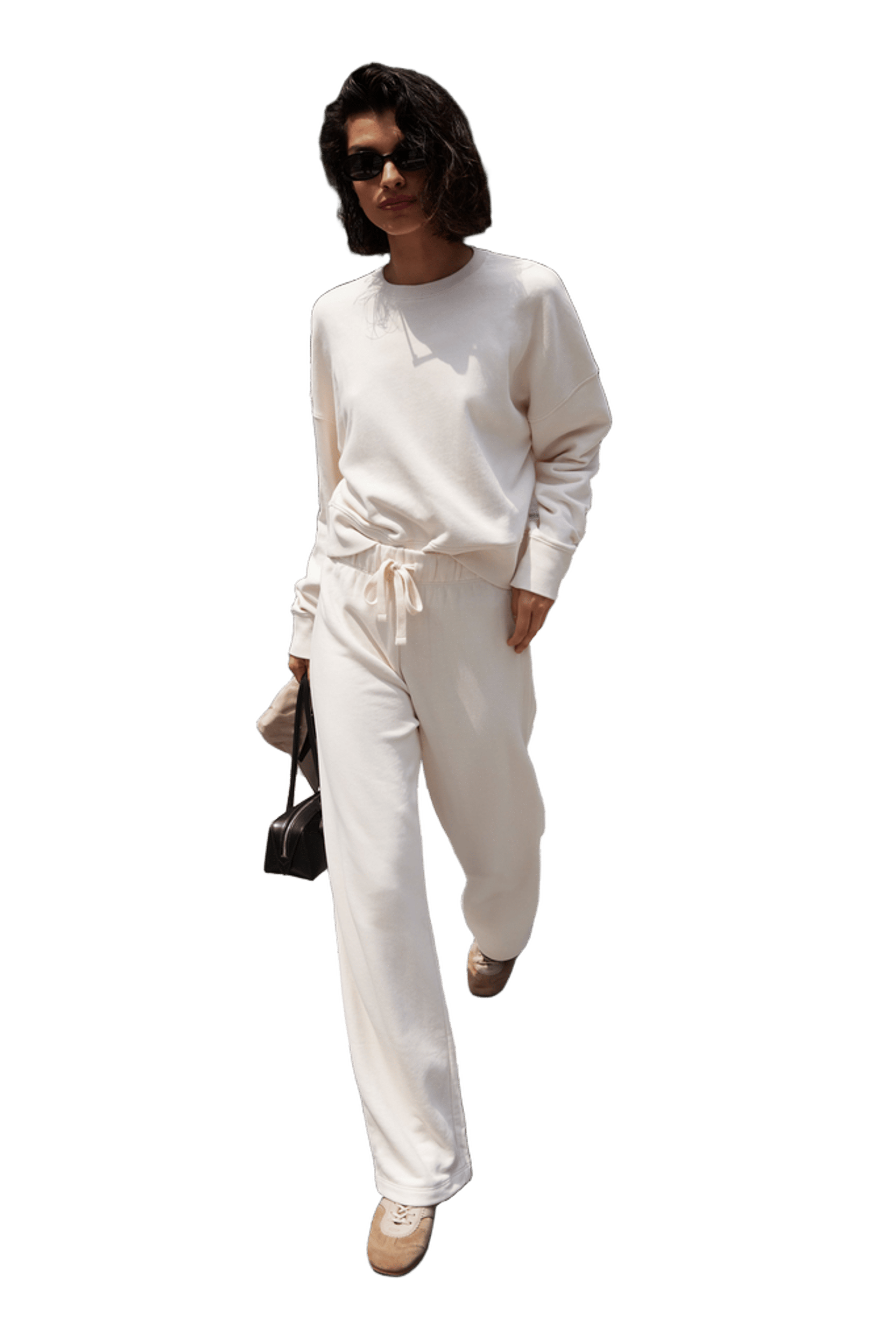 The Everyday Sweatpant in Cream