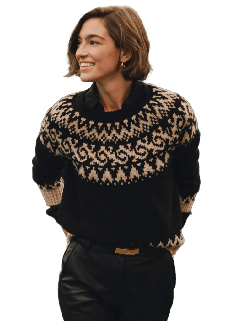 Molly Sweater in Fairisle