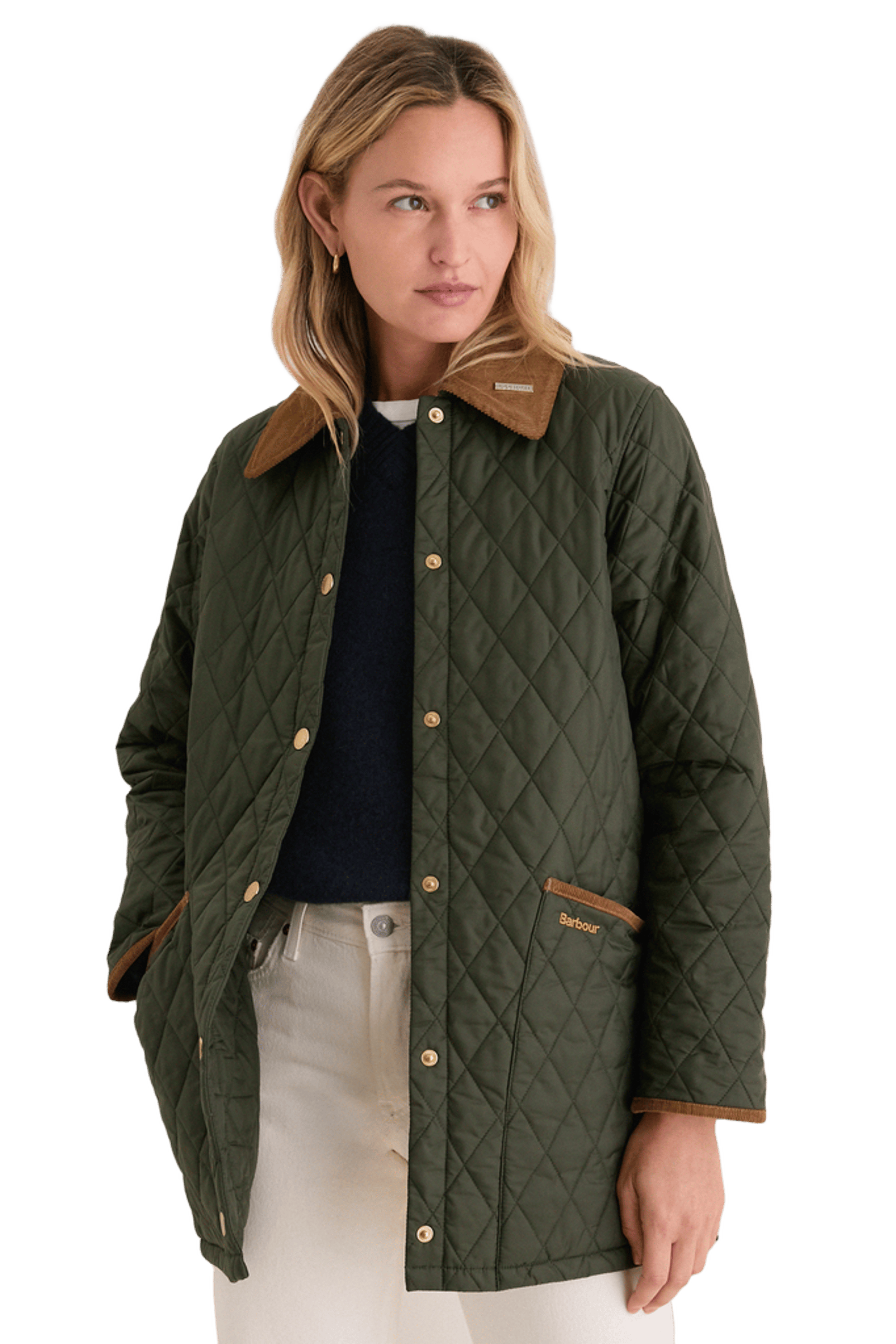 Olive Icons Modern Liddesdale Quilted Jacket