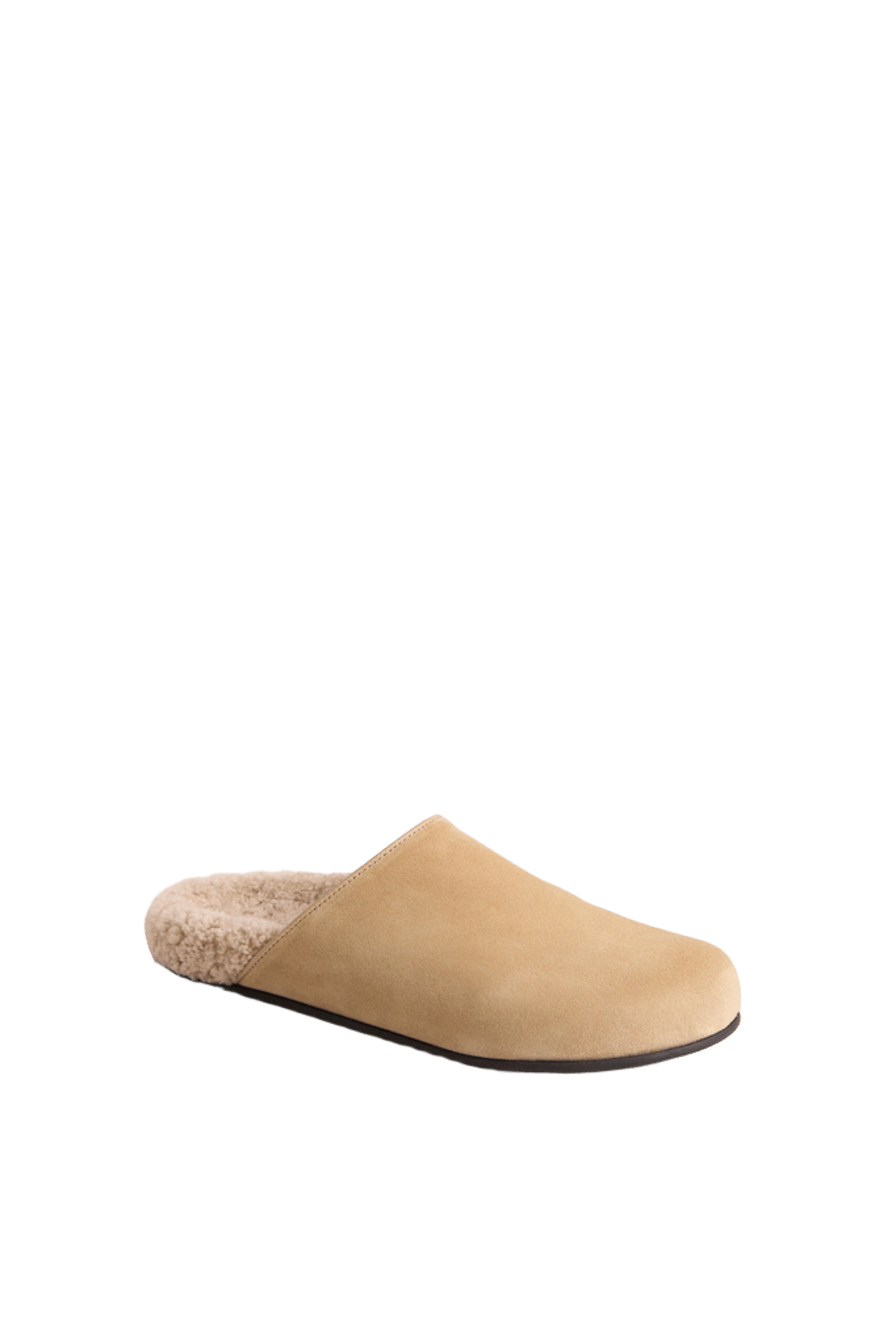 Sand Shearling Ashby Clog