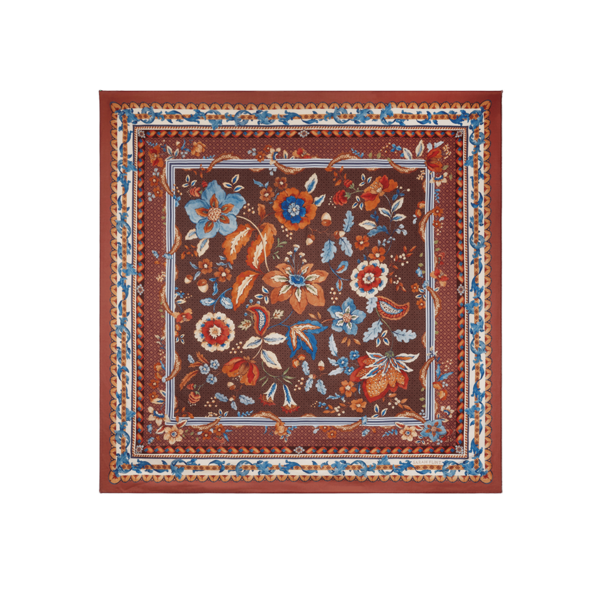 The Dashwood Floral Scarf 90
