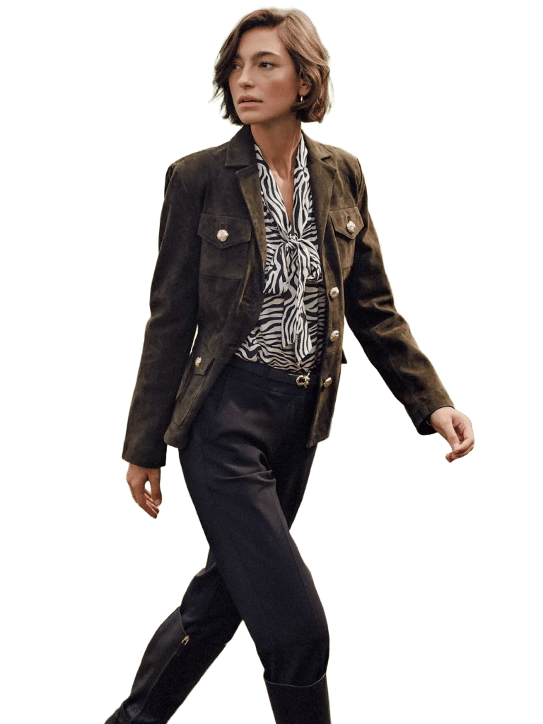 Marlowe Suede Jacket
