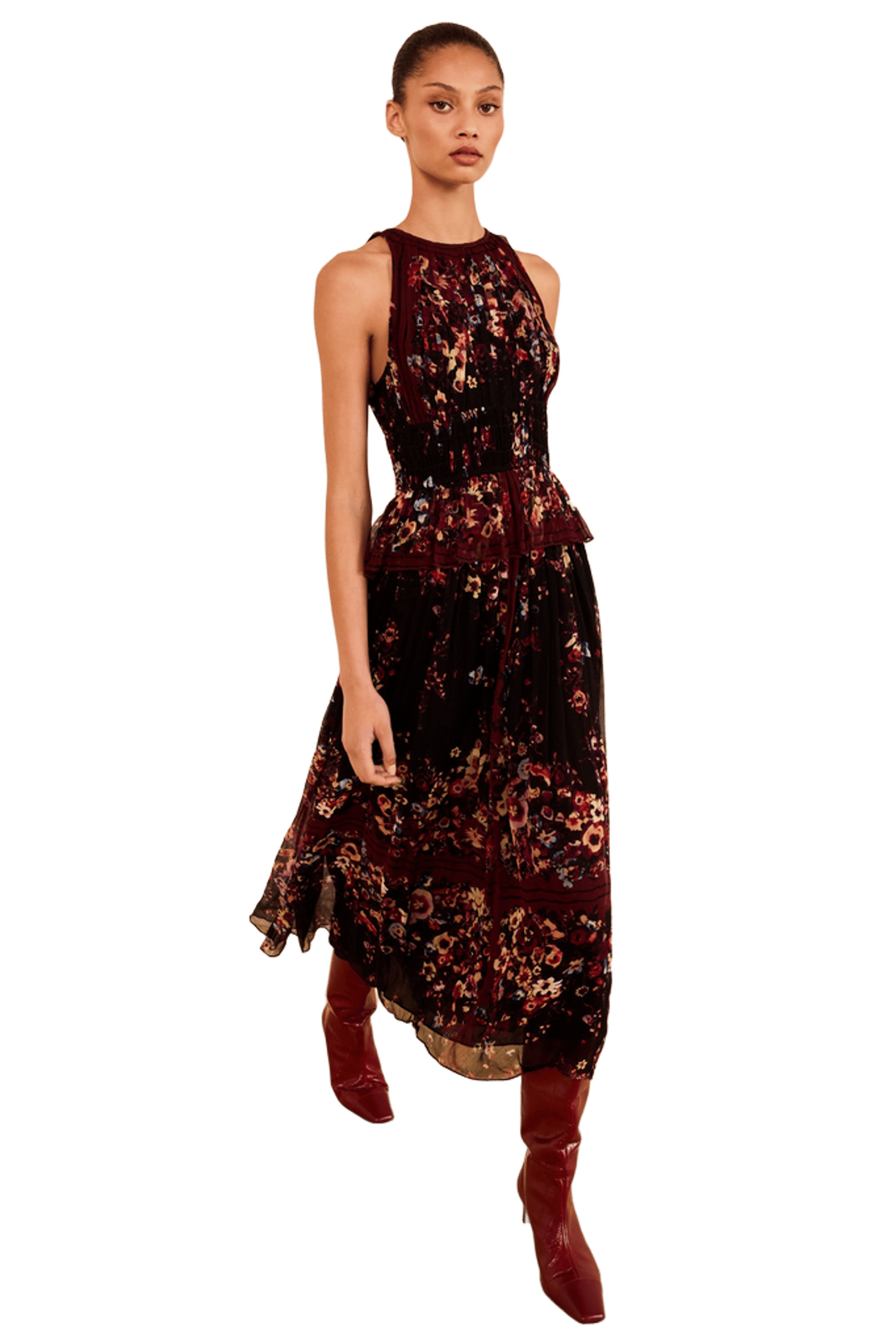 Adeline Dress - Amaranthus