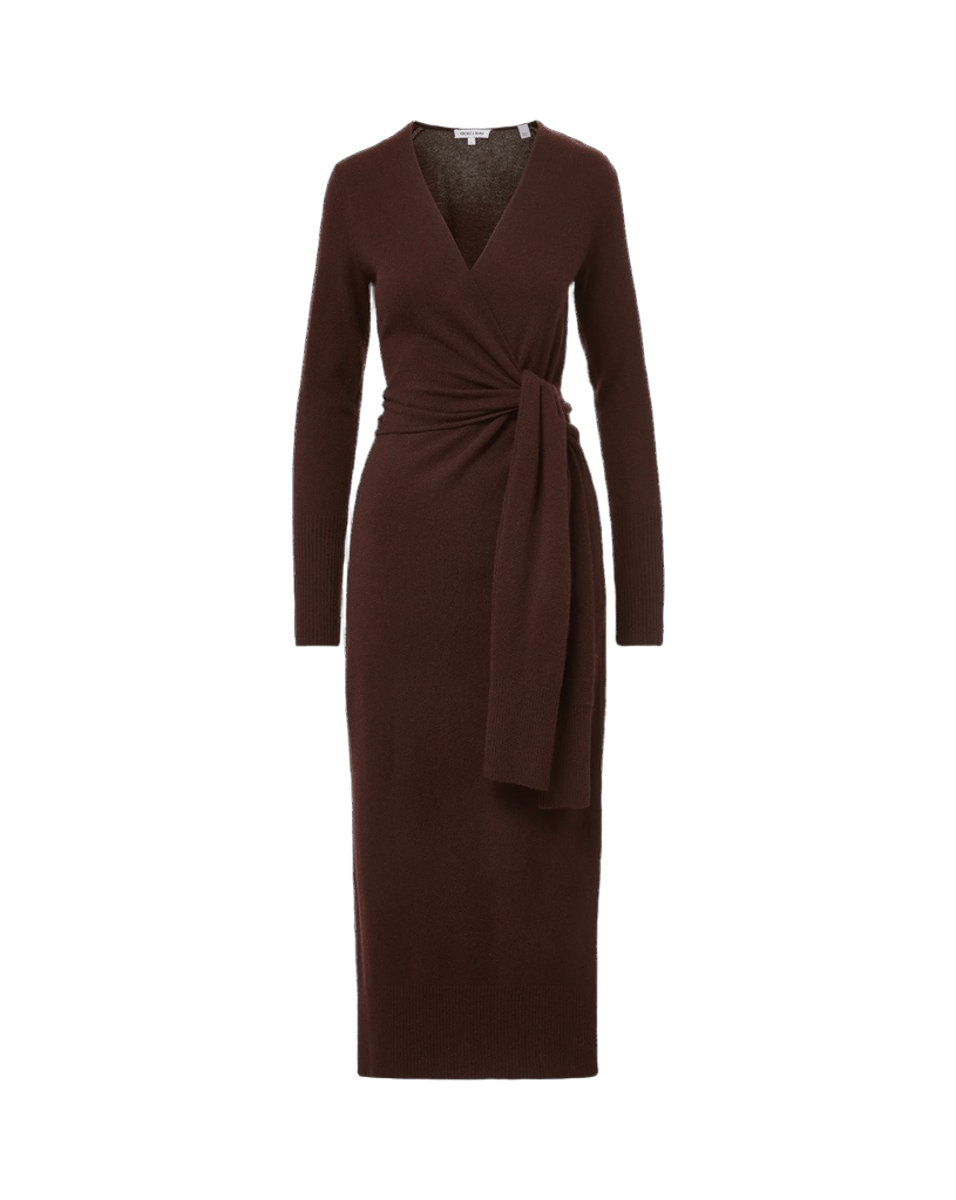 Salomez Wrap Midi Dress