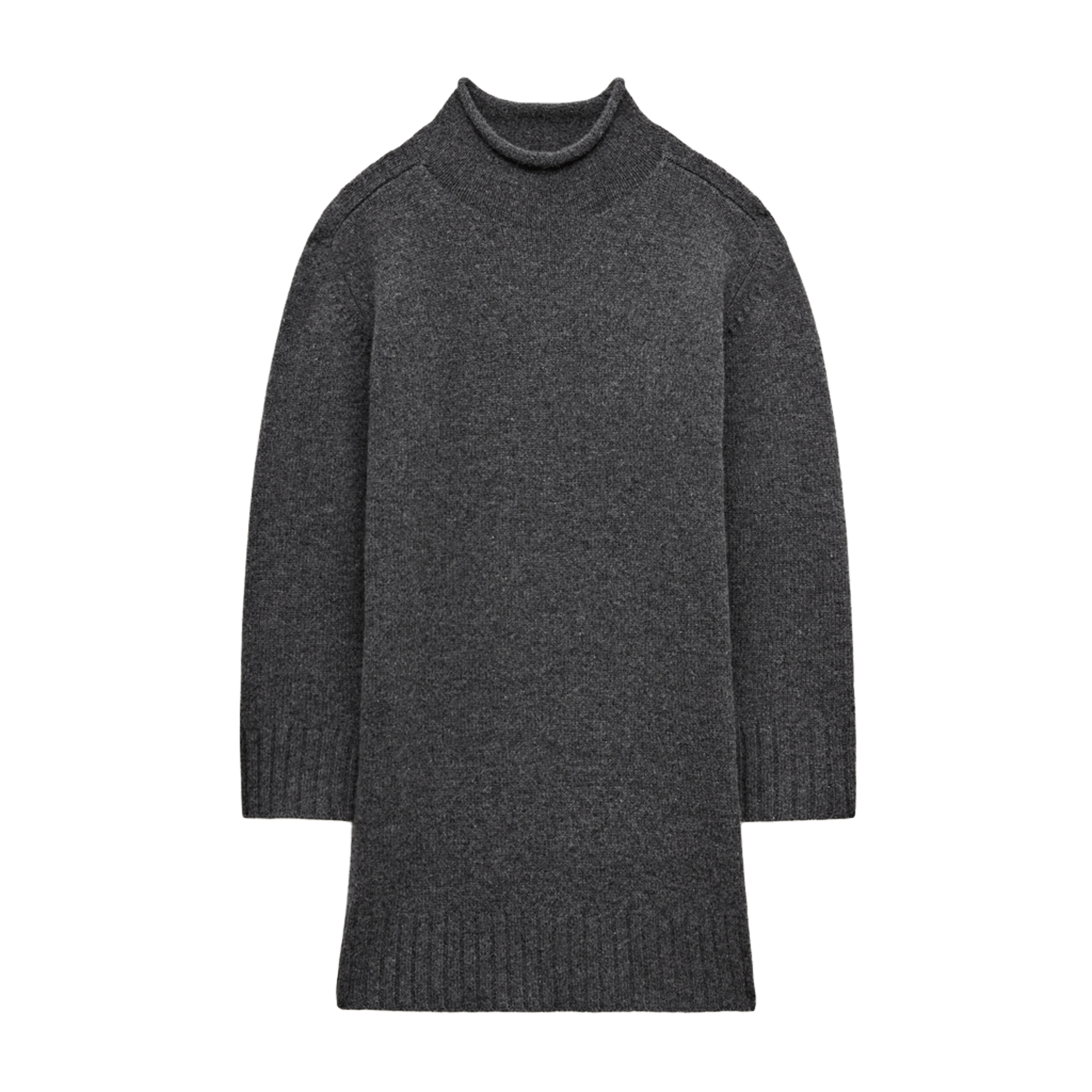 Wool Rollneck sweater-dress
