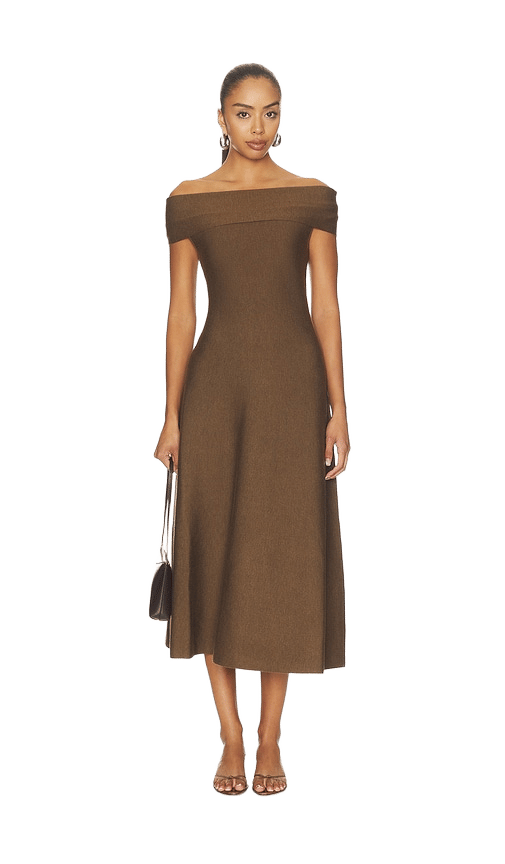 Camilla Off Shoulder Midi Dress
