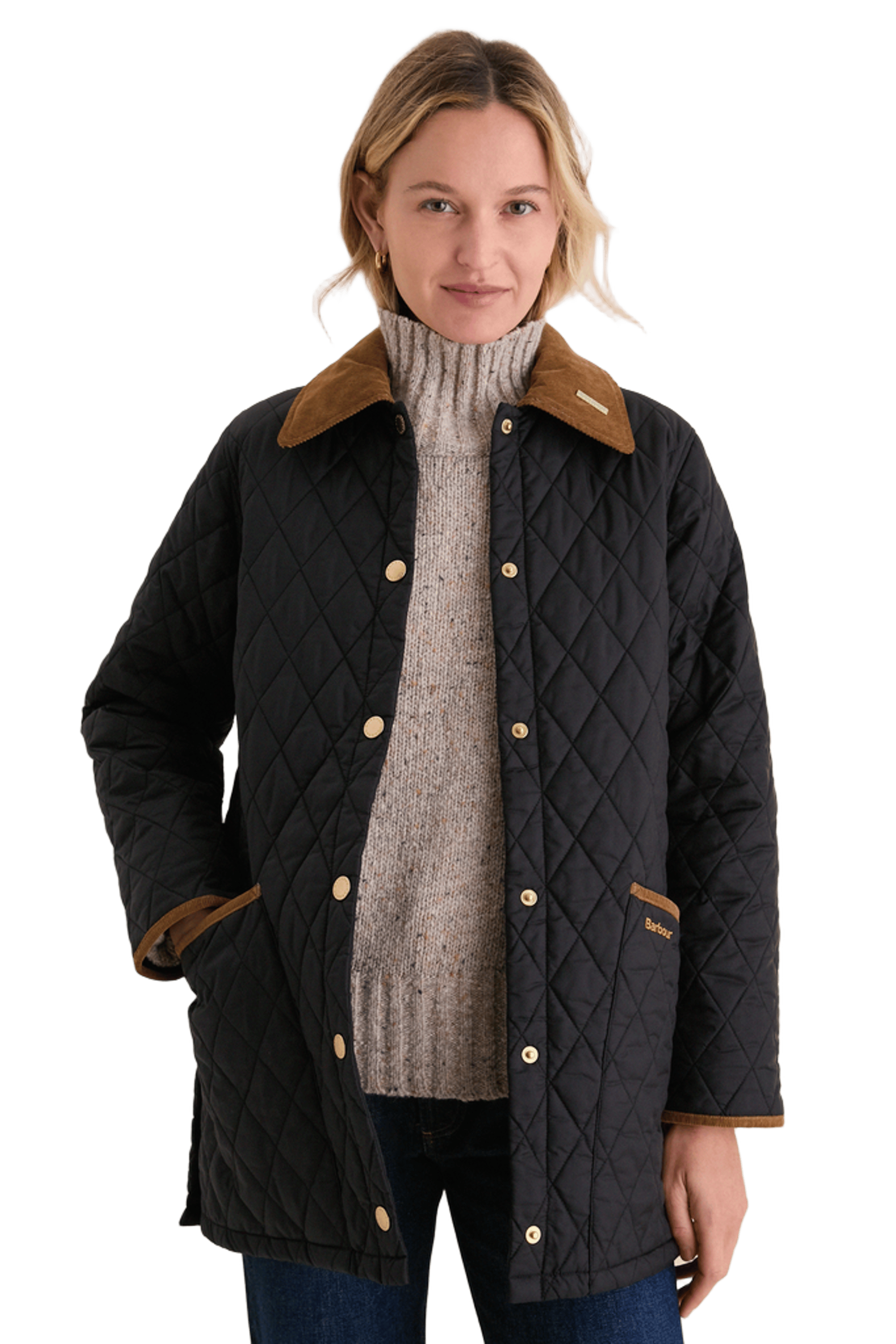 Black Icons Modern Liddesdale Quilted Jacket