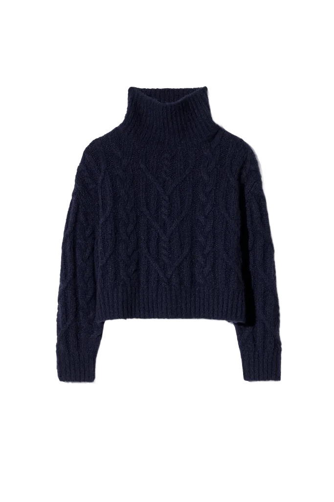 Cable-Knit Cashmere Sweater
