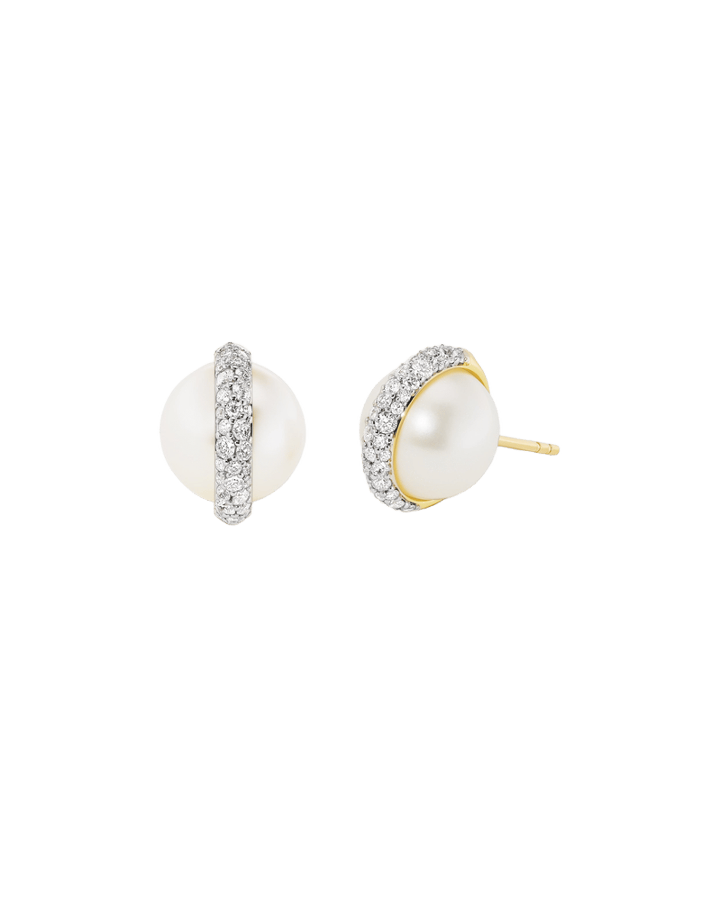 Orbit Studs, Diamond & Pearl