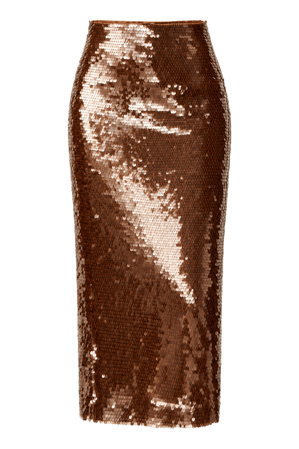 Sequin Column Midi Skirt